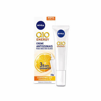 Nivea Q10 Energy Creme Antissinais para a Área dos Olhos 15 g