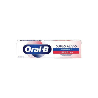 Creme Dental Duplo Alívio Oral B 70g - Drogaria Poupa Centro