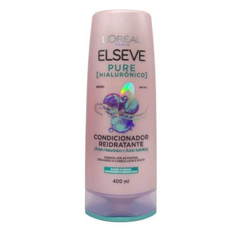 Condicionador Elseve Hialurônico Pure 400ml - Drogaria Poupa Centro