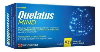 Quelatus Mind Com 60 Cápsulas - Drogaria Poupa Centro
