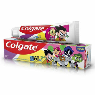 Creme Dental Infantil Colgate Teen Titans Go 60g - Drogaria Poupa Centro