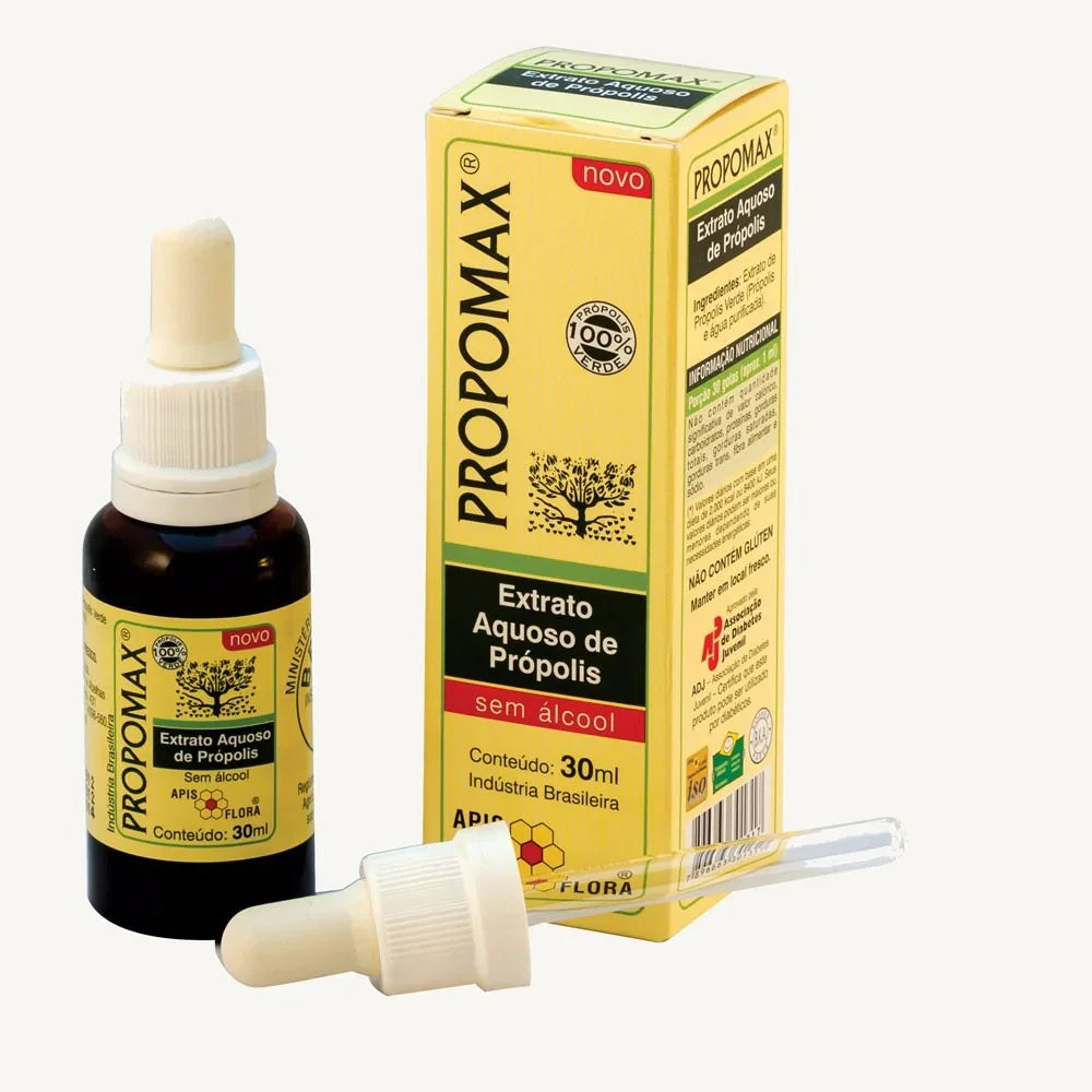 Extrato Propolis Sem Alcool BIO 30ml - Drogaria Poupa Centro