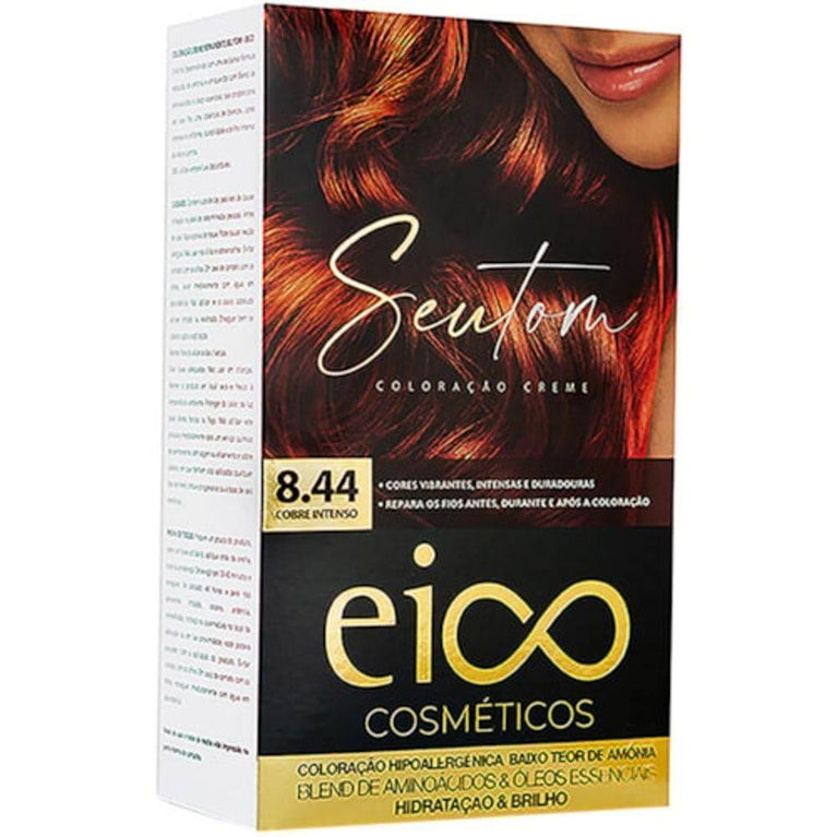 Tinta Eico Nº8.44 Cobre Intenso - EICO - Drogaria Poupa Centro