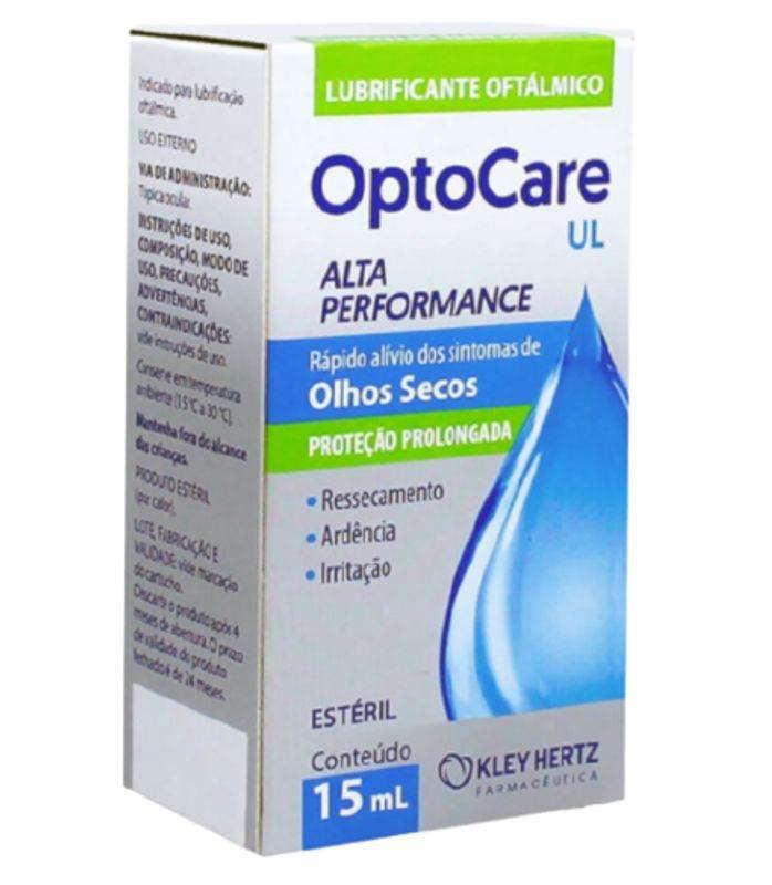 Optocare UL 15Ml Lubrificante Oftálmico - Drogaria Poupa Centro