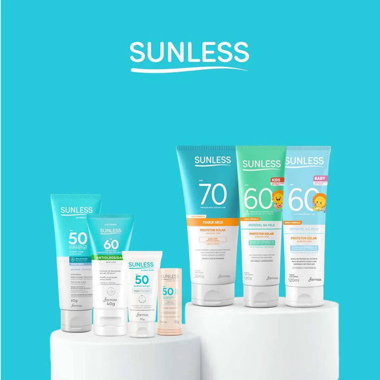 Protetor Solar Facial Sunless FPS 50 Bronze 60g
