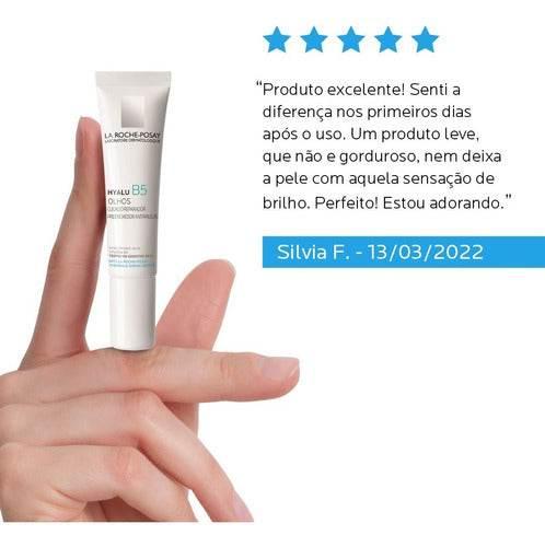 Creme Anti Idade Hyalu B5 Olhos 15ml La Roche Posay - Drogaria Poupa Centro