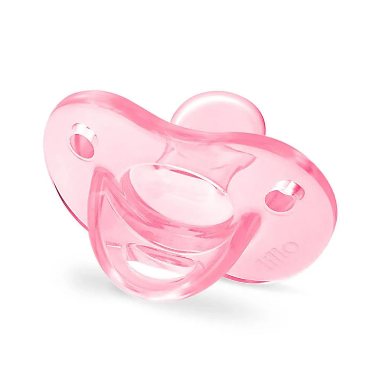 Chupeta de Silicone Lillo Soft Calming Tamanho 2 Rosa - 1 unidade