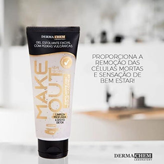 Gel Esfoliante Pedras Vulcanicas Make Out 100g