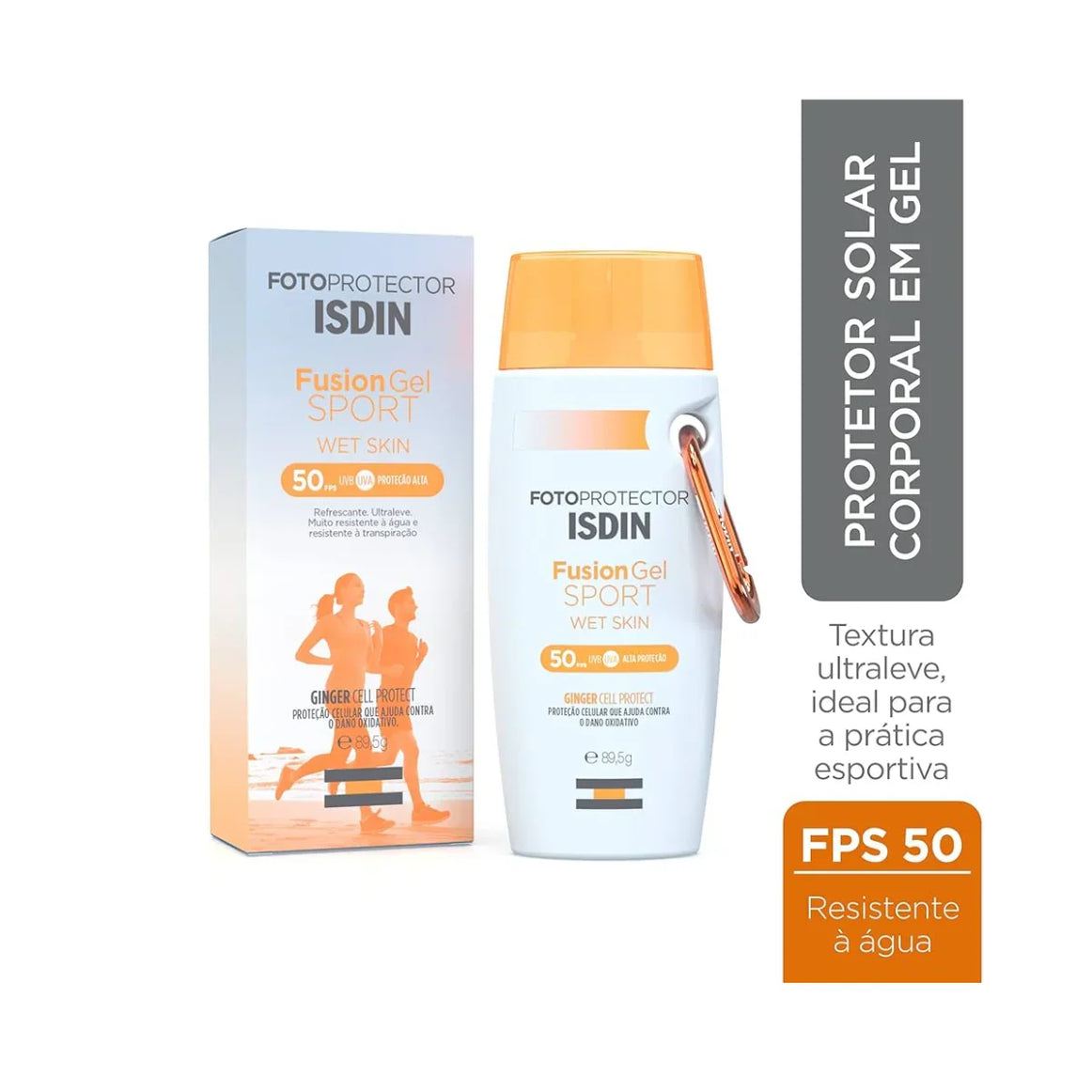 Fotoprotector Fusion Gel Sport Fps50 89,5g - Drogaria Poupa Centro
