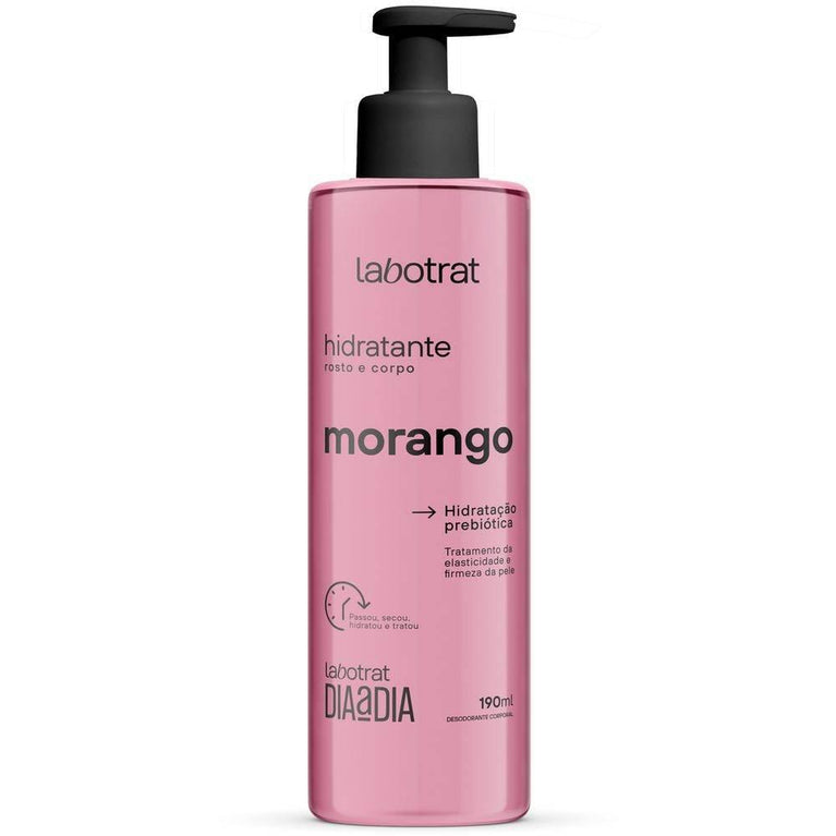 Hidratante Labotrat Morango - 190Ml - Drogaria Poupa Centro