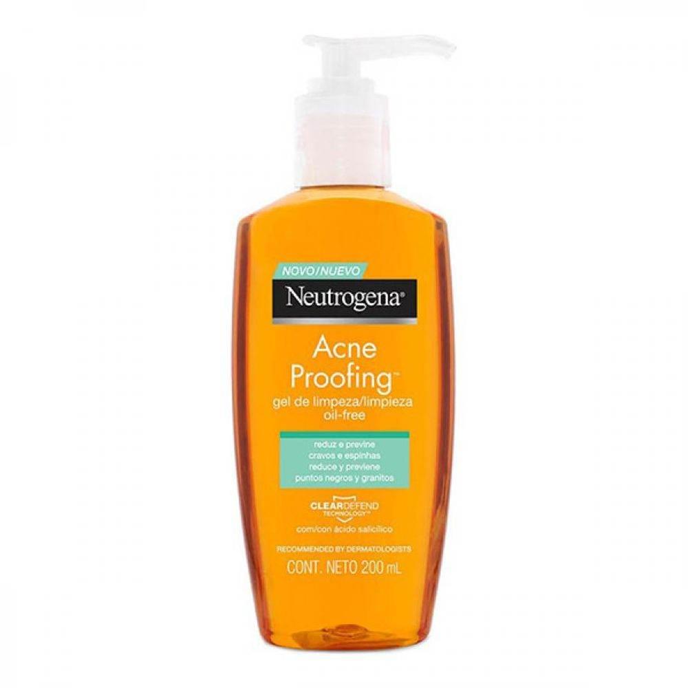 Neutrogena Acne Proofing Gel de Limpeza Facial - 200ml - Drogaria Poupa Centro