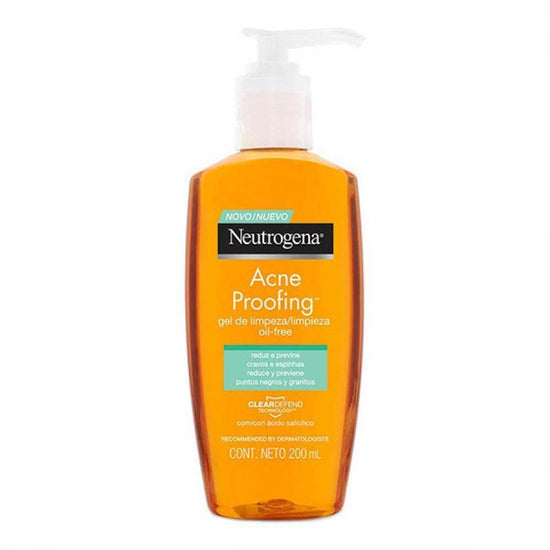 Neutrogena Acne Proofing Gel de Limpeza Facial - 200ml - Drogaria Poupa Centro