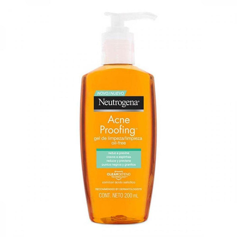 Neutrogena Acne Proofing Gel de Limpeza Facial - 200ml - Drogaria Poupa Centro