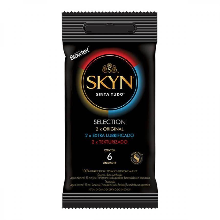Preservativo Skyn Selection Com 6 Unidades - Drogaria Poupa Centro