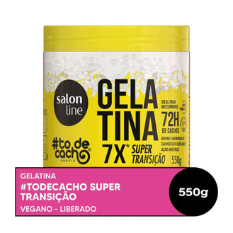 Salon Line #Todecacho Gelatina 550G Transicao Capilar