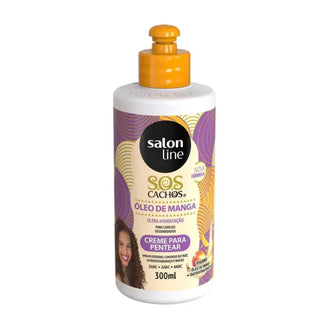 Creme para Pentear Sos Cachos Óleo de Manga Salon Line 300ml