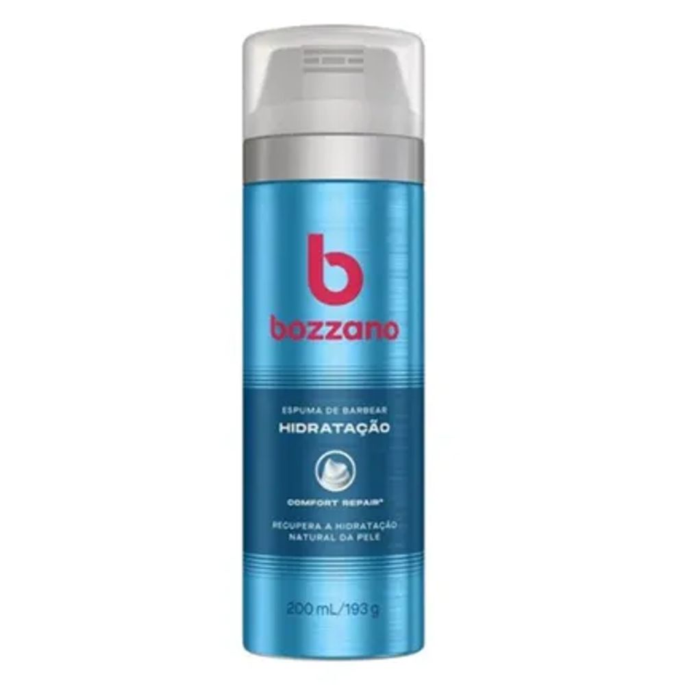 Espuma de Barbear Bozzano Hidratação com 200ml