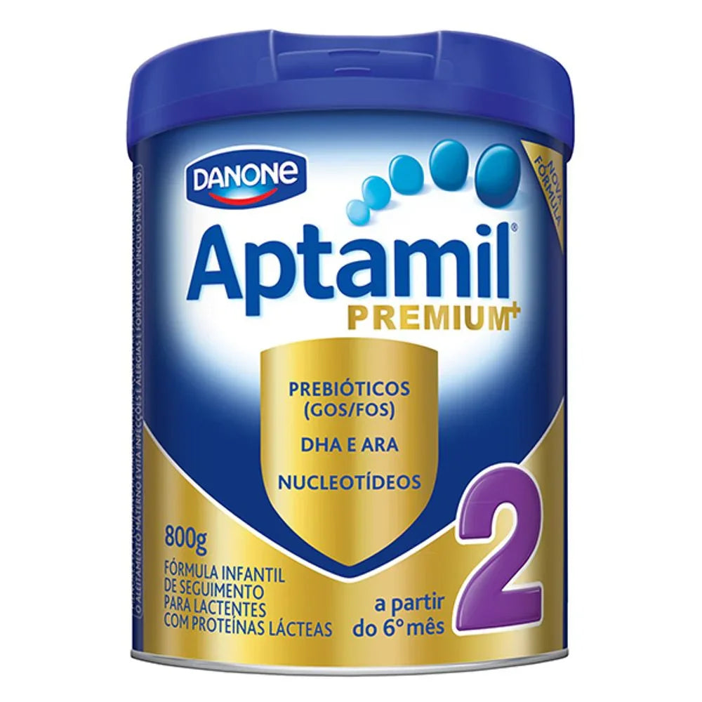 Fórmula Infantil Aptamil Premium 2 - 800G - Drogaria Poupa Centro
