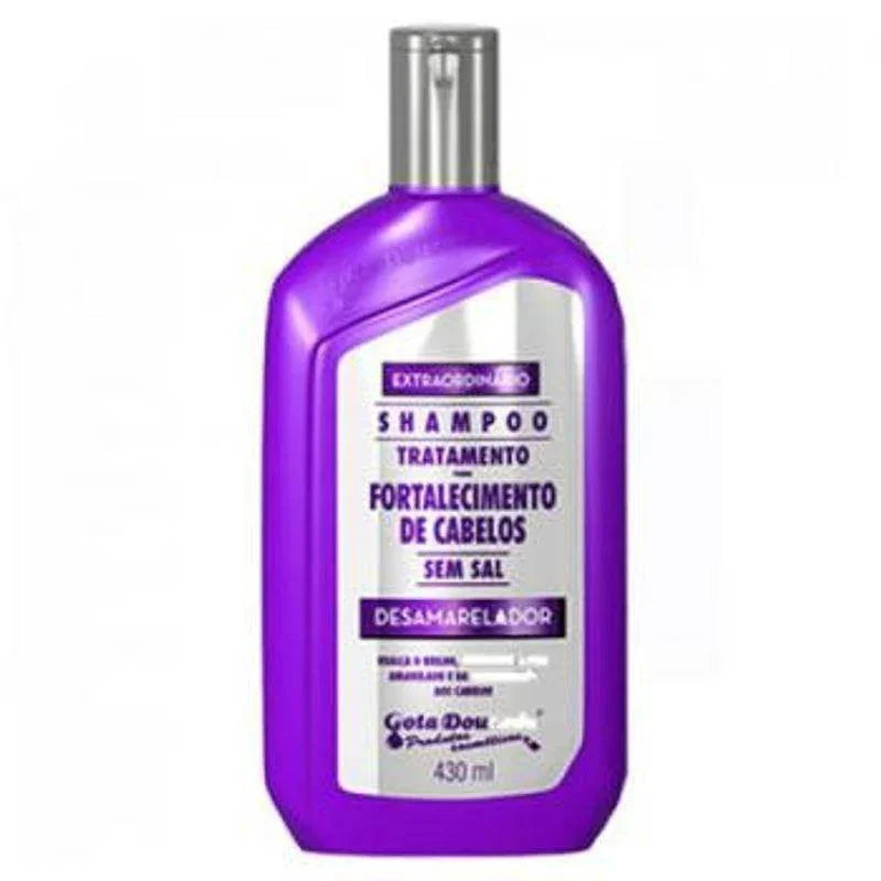 Shampoo Gota Dourada Desamarelador 430ml - Drogaria Poupa Centro