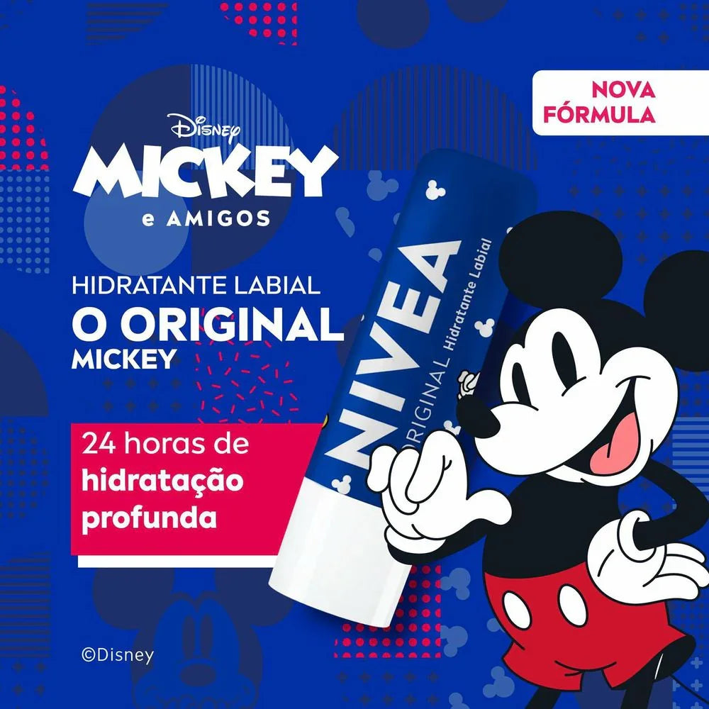 Hidratante Labial Protetor Original Disney Mickey - Nivea - 4,8g