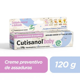Creme Preventivo de Assaduras Cutisanol Baby 120g