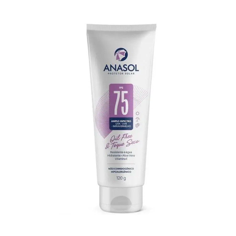 Protetor Solar Corporal Anasol FPS 75 Loção 120g VALIDADE 12/2026