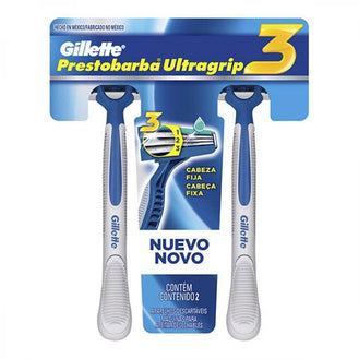 Aparelho Prestobarba 3 C/2 Ultragrip - Drogaria Poupa Centro