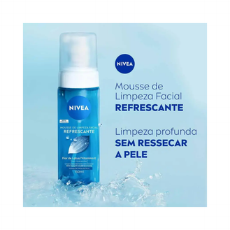 Mousse Limpeza Facial Nivea 150ml