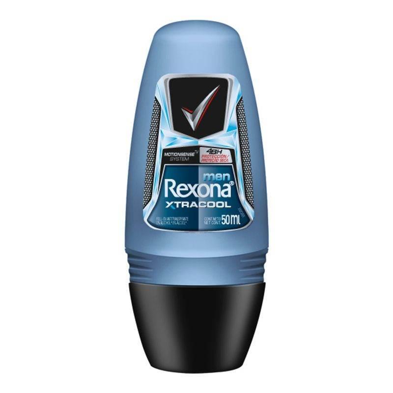 Desodorante Roll On Rexona Masculino Xtracool com 50ml - Drogaria Poupa Centro
