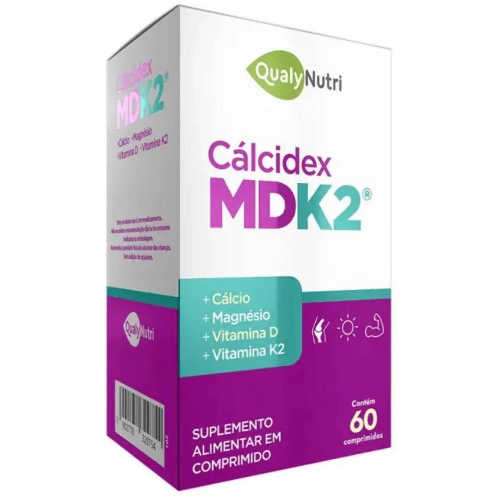 Calcidex Mdk2 500Mg 60 Cápsulas Qualynutri - Drogaria Poupa Centro