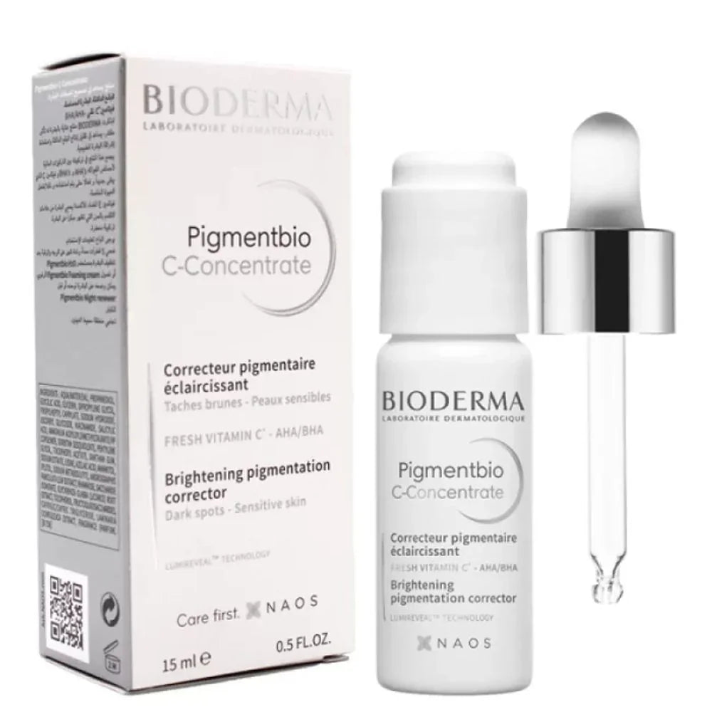 Sérum Facial Concentrado Clareador e Antioxidante Bioderma Pigmentbio C-Concentrate com 15ml