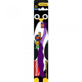 Escova Dental Powerdent Zoo Kids Mc 2A5 - Drogaria Poupa Centro
