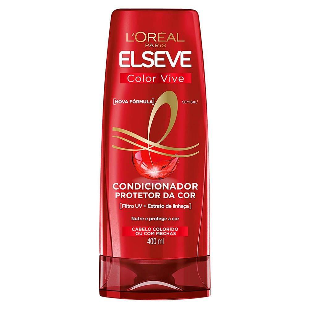 Condicionador Elseve Color Vive 400ml - Drogaria Poupa Centro
