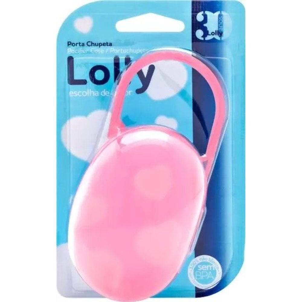 Organizador de Chupetas Rosa - Lolly - Drogaria Poupa Centro