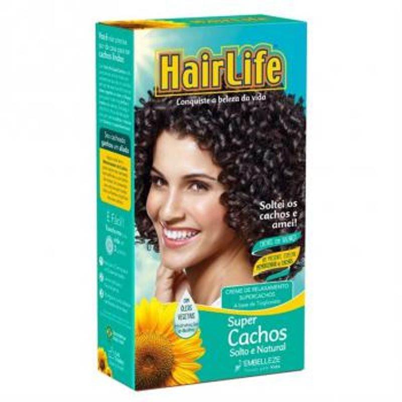 Creme de Relaxamento Cabelo Cacheado Natural HairLife Super Cachos Solto 1 unidade - Drogaria Poupa Centro