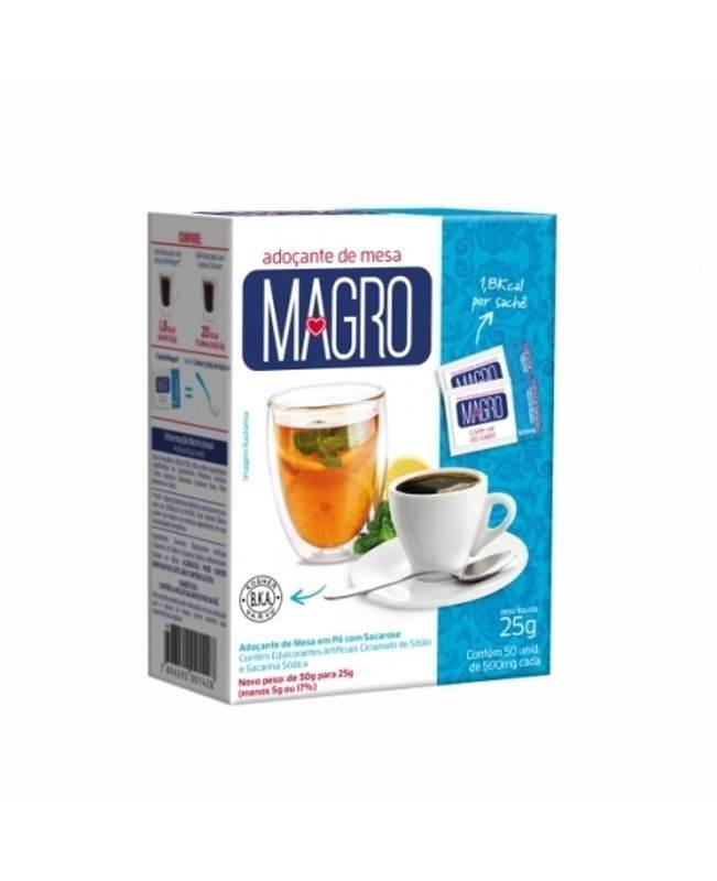 Adocante De Mesa Magro Sacarose C/50 Saches - Drogaria Poupa Centro
