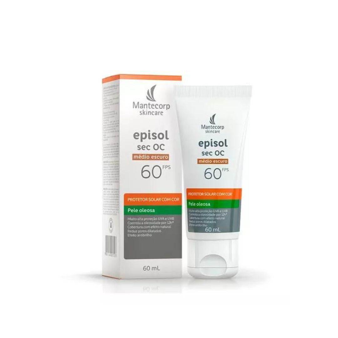 Episol Sec Oc Fps60 Medio 60Ml - Drogaria Poupa Centro