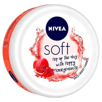 Hidratante Nivea Soft En Pote De 100ml/98g Romã - Drogaria Poupa Centro