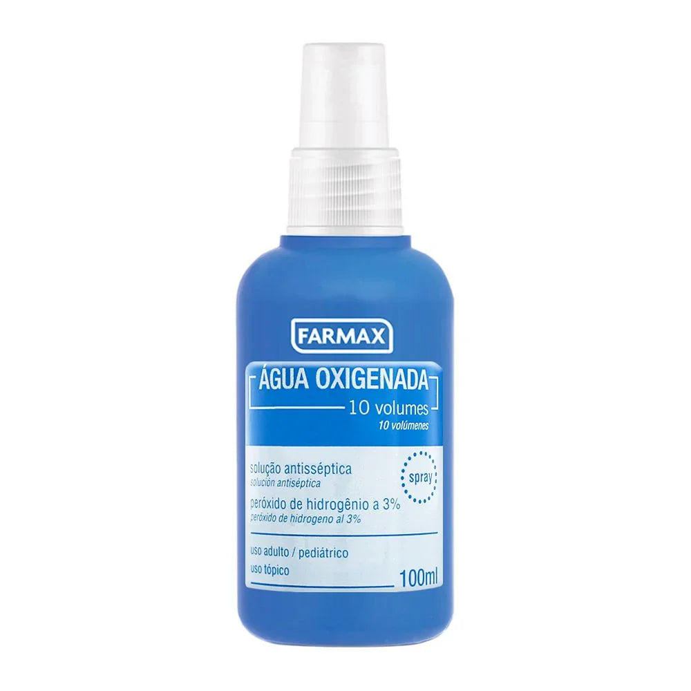 Agua Oxigenada 10V 100Ml Spray - Drogaria Poupa Centro