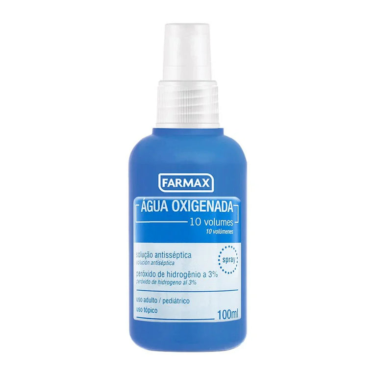 Agua Oxigenada 10V 100Ml Spray - Drogaria Poupa Centro