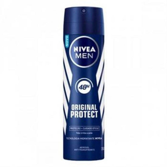 Desodorante Masculino Nivea Men Protect original, aerossol 150mL - Drogaria Poupa Centro