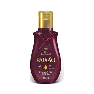 Óleo Corporal Paixão Framboesa Negra Com 100ml - Drogaria Poupa Centro