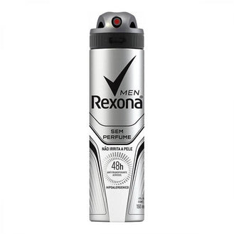 Desodorante Rexona Aerosol Masculino Sem Perfume 90g - Drogaria Poupa Centro