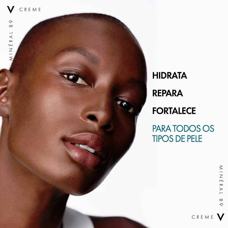 Creme Hidratante Facial Vichy Mineral 89 Fortalecedor e Reparador Booster Hidratante com Água Termal de Vichy 40ml