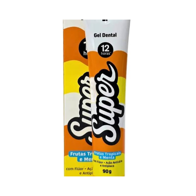 Gel Dental Cimed Super Frutas Tropicais e Menta 90g