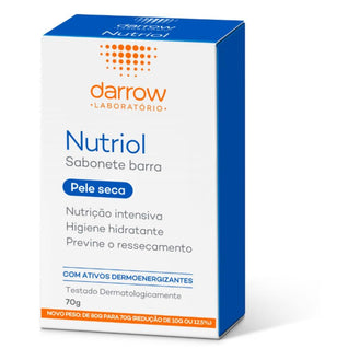 Nutriol Sab Barra 70G - Drogaria Poupa Centro