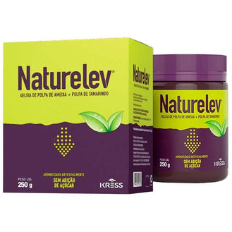 Suplemento Alimentar Em Geleia Naturelev Sabor Ameixa E Tamarindo 250g - Drogaria Poupa Centro
