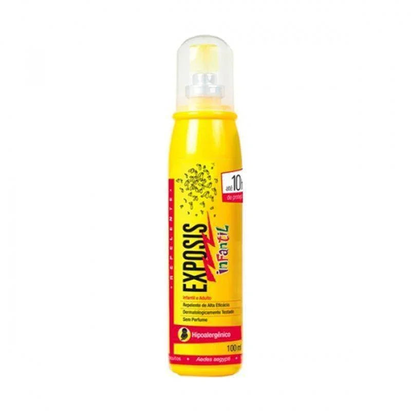 Repelente Exposis Infantil com 100ml - Drogaria Poupa Centro