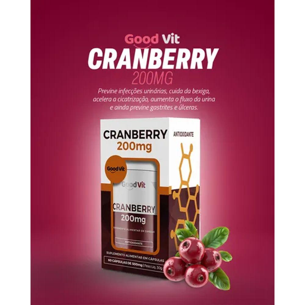 Suplemento Alimentar Good Vit Cranberry 60 Cps