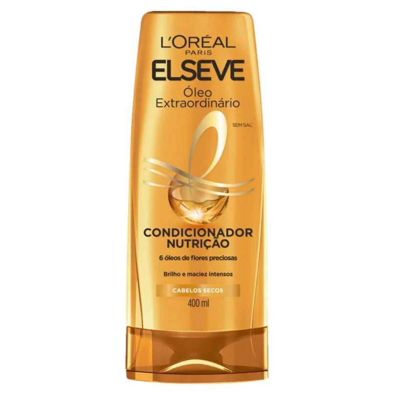 Condicionador Elseve Óleo Extraordinário 400ml - Drogaria Poupa Centro